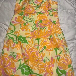 Lilly Pulitzer Size 8 Strapless Dress